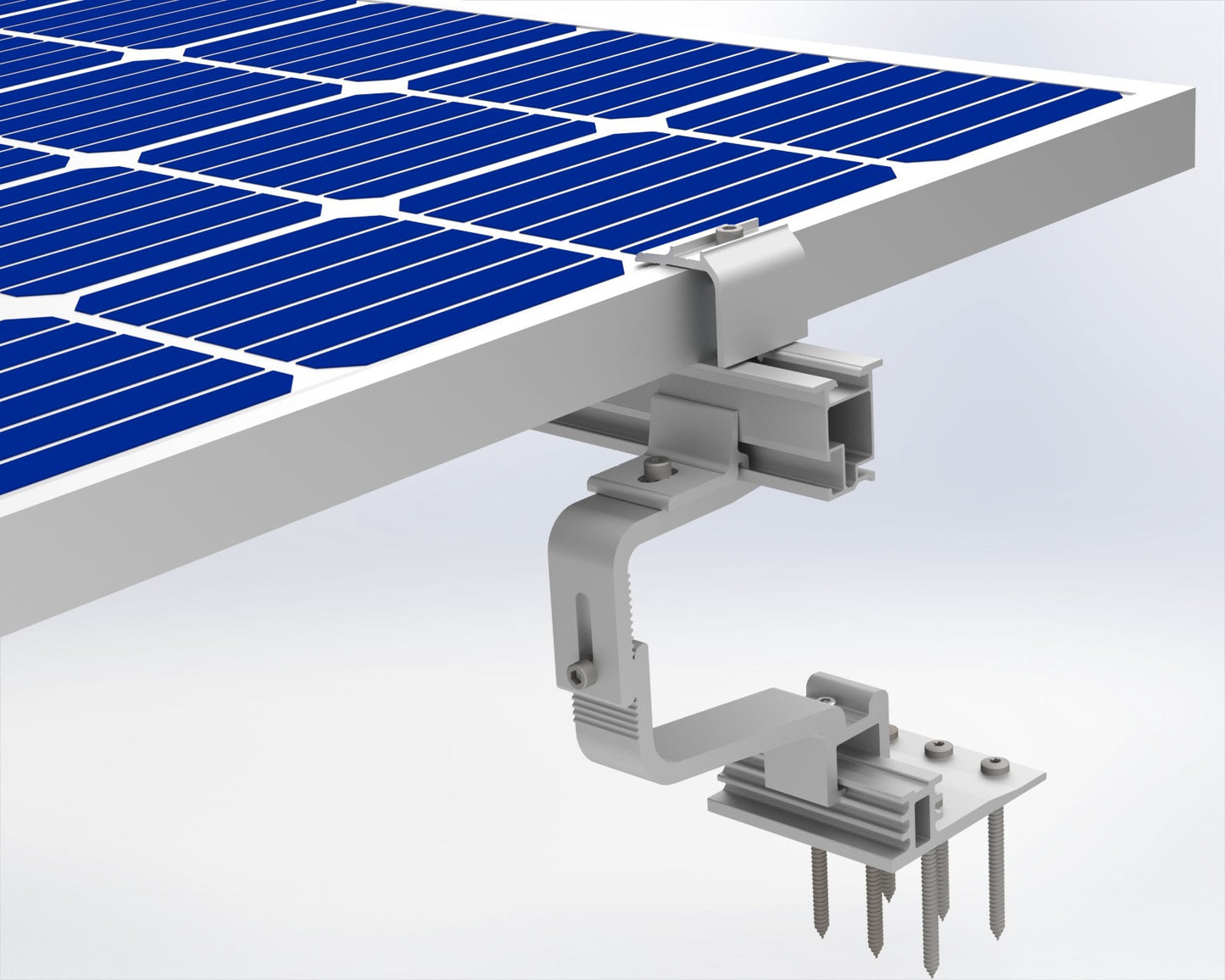 Alupedia PV Unterkonstruktion Montageset