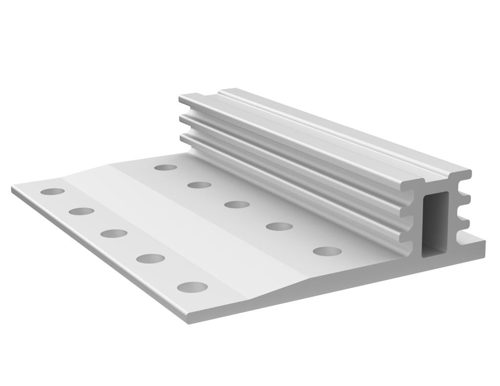 Alu Dachhaken mit Adapterwinkel verstellbar & vormontiert