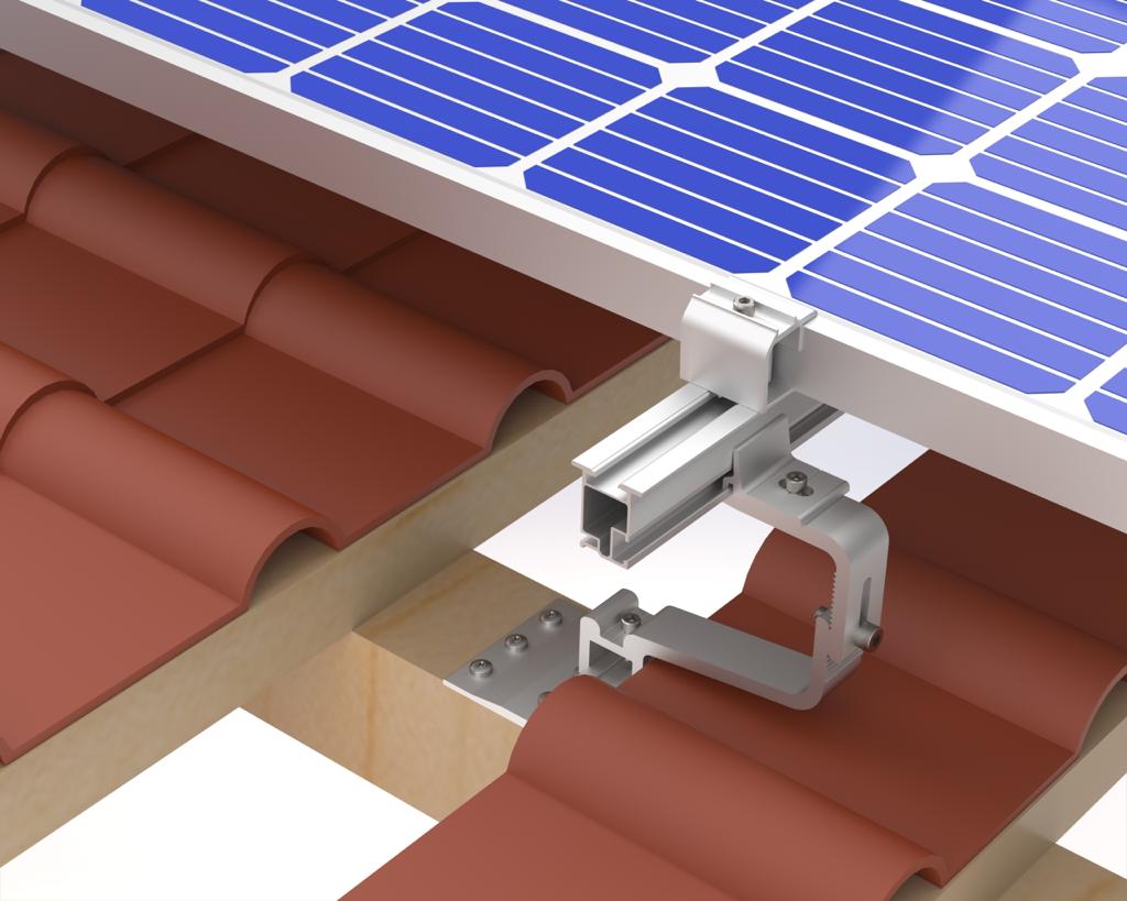 Alupedia PV Unterkonstruktion Montageset