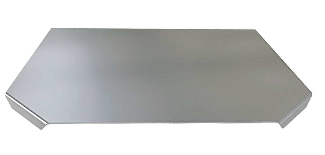 Deckel für Kabelrinne T-Stück 100 x 60 mm  Stahl