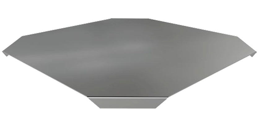 Deckel für Kabelrinne Kreuzung 100 x 60 mm Stahl